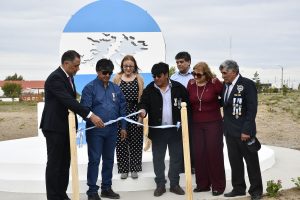 Hechos Para Crecer: Alicia inauguró obras y realizó anuncios en Jaramillo y Fitz Roy