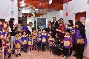 Hechos Para Crecer: Alicia inauguró obras y realizó anuncios en Jaramillo y Fitz Roy