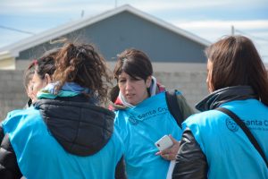 Los Operativos Territoriales “Vale Santa Cruz” llegaron hoy al barrio San Benito de Río Gallegos