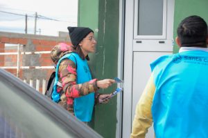Los Operativos Territoriales “Vale Santa Cruz” llegaron hoy al barrio San Benito de Río Gallegos