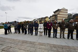Alicia homenajeó a los veteranos de Guerra de Malvinas en Ushuaia
