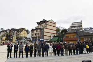 Alicia homenajeó a los veteranos de Guerra de Malvinas en Ushuaia