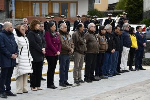 Alicia homenajeó a los veteranos de Guerra de Malvinas en Ushuaia