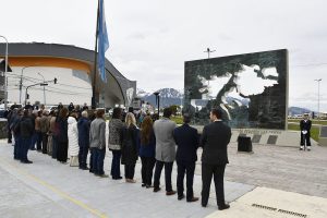 Alicia homenajeó a los veteranos de Guerra de Malvinas en Ushuaia