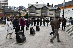 Alicia homenajeó a los veteranos de Guerra de Malvinas en Ushuaia