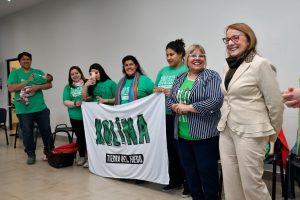 Alicia se reunió con el intendente de Ushuaia y dialogó con mujeres de la ciudad