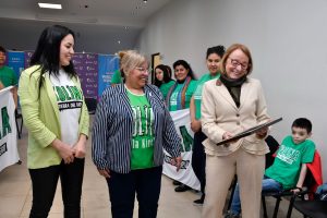 Alicia se reunió con el intendente de Ushuaia y dialogó con mujeres de la ciudad
