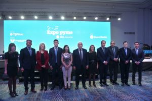 Alicia participó del acto inaugural de la 1° Expo pyme BNA Conecta