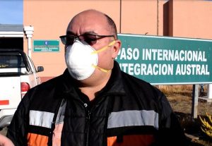 Fuerte trabajo de Protección Civil en el Paso Integración Austral