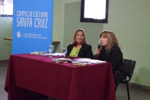 Cecilia Maldini participó en el ciclo “Literatura Santacruceña en la Lenzi”