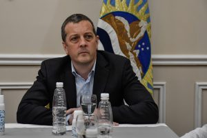 Alicia recibió en audiencia al directorio de la Caja de Servicios Sociales