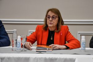 Alicia recibió en audiencia al directorio de la Caja de Servicios Sociales