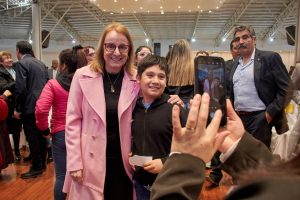 Alicia acompañó el acto por el Día de las Iglesias Evangélicas