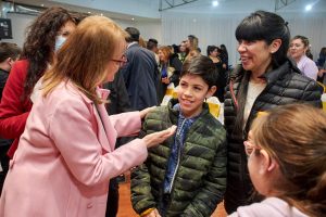 Alicia acompañó el acto por el Día de las Iglesias Evangélicas