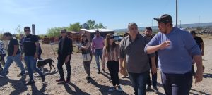 El Gobierno Provincial realizó recorridas y reuniones con vecinos y vecinas en Las Heras
