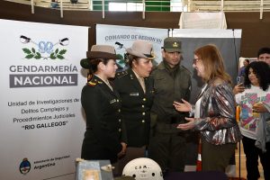 Alicia: “Estoy muy contenta que podamos mostrar a la comunidad todo lo que está creciendo nuestra policía”