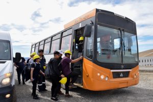 Represas:  Estudiantes de Escuelas Industriales recorrieron el emprendimiento energético más importante de Santa Cruz