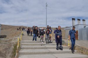 Represas:  Estudiantes de Escuelas Industriales recorrieron el emprendimiento energético más importante de Santa Cruz
