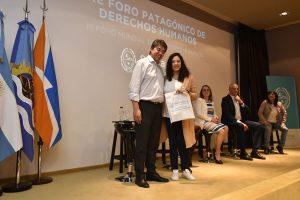 Alicia encabezó el acto de clausura del Pre Foro Patagónico de Derechos Humanos 2022