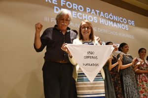 Alicia encabezó el acto de clausura del Pre Foro Patagónico de Derechos Humanos 2022