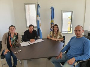 Firmaron convenio marco de contraprestación para realizar obras