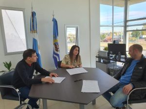 Firmaron convenio marco de contraprestación para realizar obras