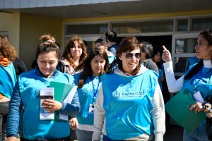 “Vale Santa Cruz”: Hoy los equipos territoriales recorrieron el Bº Jorge Newbery de Río Gallegos
