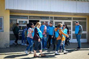 “Vale Santa Cruz”: Hoy los equipos territoriales recorrieron el Bº Jorge Newbery de Río Gallegos