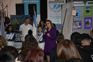 Alicia encabezó la apertura de la Feria de Ciencia, Arte, Tecnología y Medio Ambiente 2022