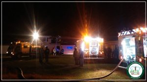 Personal del Consejo Agrario brindó colaboración a Bomberos de El Chaltén