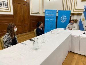 Nueva reunión del COE provincial con representantes de los poderes legislativo y judicial