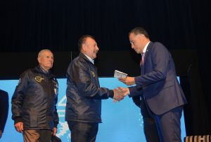 El Gobierno de Santa Cruz reconoció a veteranos de la Guerra de Malvinas en Caleta Olivia