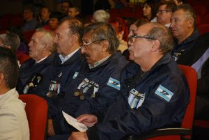 El Gobierno de Santa Cruz reconoció a veteranos de la Guerra de Malvinas en Caleta Olivia