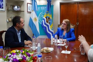 Alicia recibió en Casa de Gobierno al ministro de Desarrollo Territorial y Hábitat