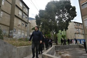 Seguridad recorrió barrios en Caleta Olivia con el fin de fortalecer la prevención del delito