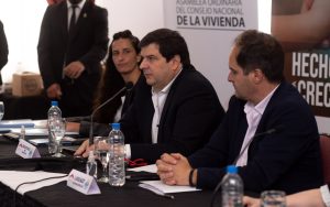 Alicia participó del cierre de la 97° Asamblea Ordinaria del Consejo Nacional de la Vivienda