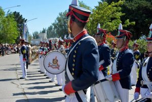El Gobierno provincial acompañó el acto central por el 121° Aniversario de Caleta Olivia