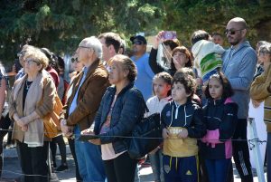 El Gobierno provincial acompañó el acto central por el 121° Aniversario de Caleta Olivia