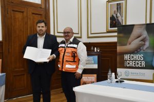 Alicia participó de la presentación del “Manual Provincial de Protección Civil Familiar”