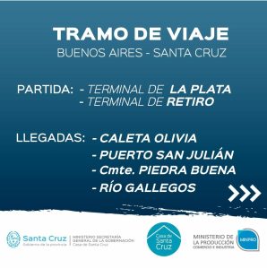 Santa Cruz Te Une: Conocé los detalles para acceder al beneficio de descuentos del viaje terrestre si sos estudiante