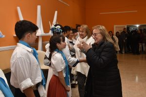 Alicia: “Queridos veteranos, a ustedes que están aquí, y a los que no están, gracias, infinitas gracias”