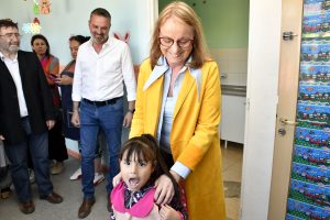 Alicia dialogó con integrantes de cooperativas de familias en Caleta Olivia