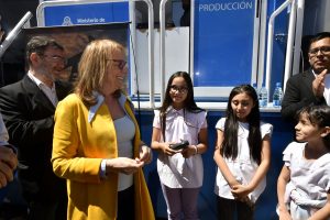 Alicia dialogó con integrantes de cooperativas de familias en Caleta Olivia