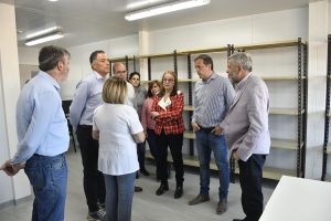 Autoridades Provinciales recorrieron la obra del Hospital Modular en Pico Truncado