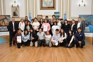 Alicia recibió a estudiantes que forman parte del Parlamento Juvenil del Mercosur
