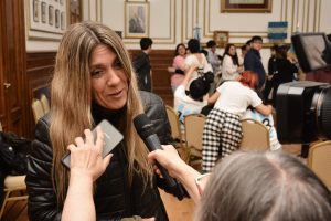 Alicia recibió a estudiantes que forman parte del Parlamento Juvenil del Mercosur