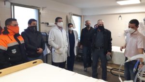 Nadalich destacó la llegada de respiradores y los avances de la Industria Nacional