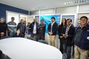 Alicia encabezó la entrega de vehículos a distritos de Servicios Públicos