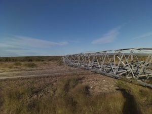 Sabotaje en la línea de alta tensión fue la causa del corte de energía en Santa Cruz