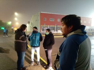 Operativo de control en terminales por llegada de santacruceños y santacruceñas